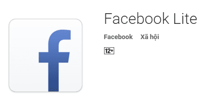 Dùng Facebook Lite thay cho ứng dụng Facebook bình thường