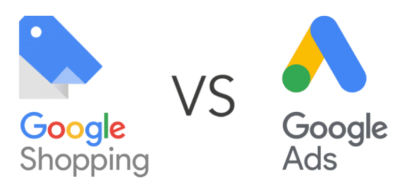 So sánh sự khác nhau của quảng cáo Google shopping và Google Ads
