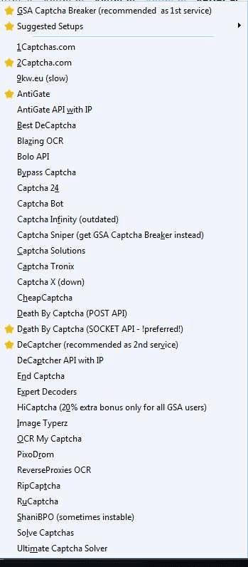 GSA-captcha-options