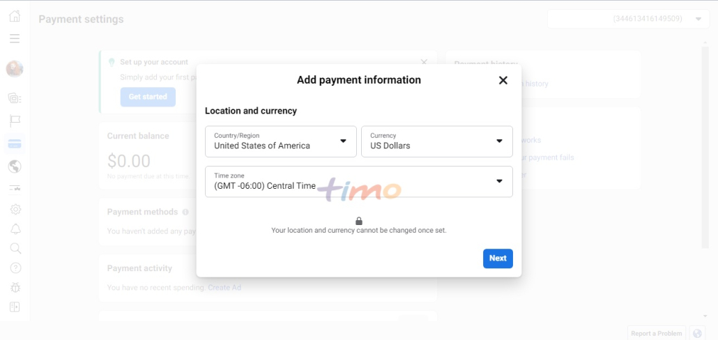 Hướng dẫn thanh toán quảng cáo facebook bằng ví momo