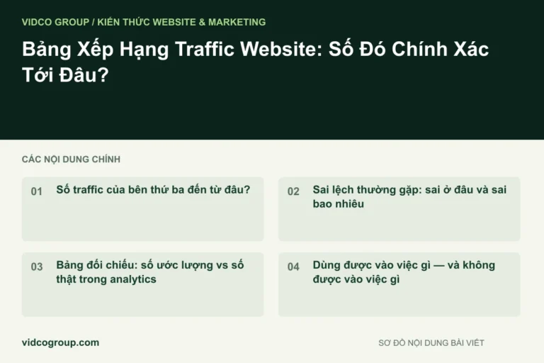 Bảng Xếp Hạng Traffic Website: Số Đó Chính Xác Tới Đâu?