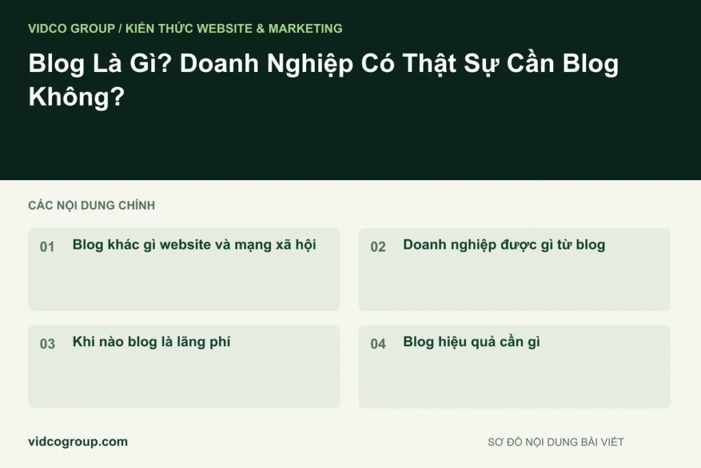 Blog Là Gì? Doanh Nghiệp Có Thật Sự Cần Blog Không?