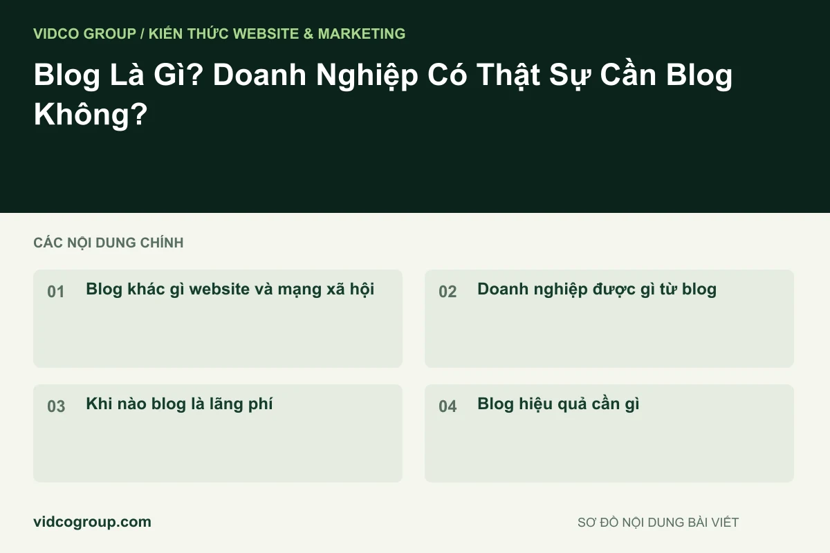 Blog Là Gì? Doanh Nghiệp Có Thật Sự Cần Blog Không?