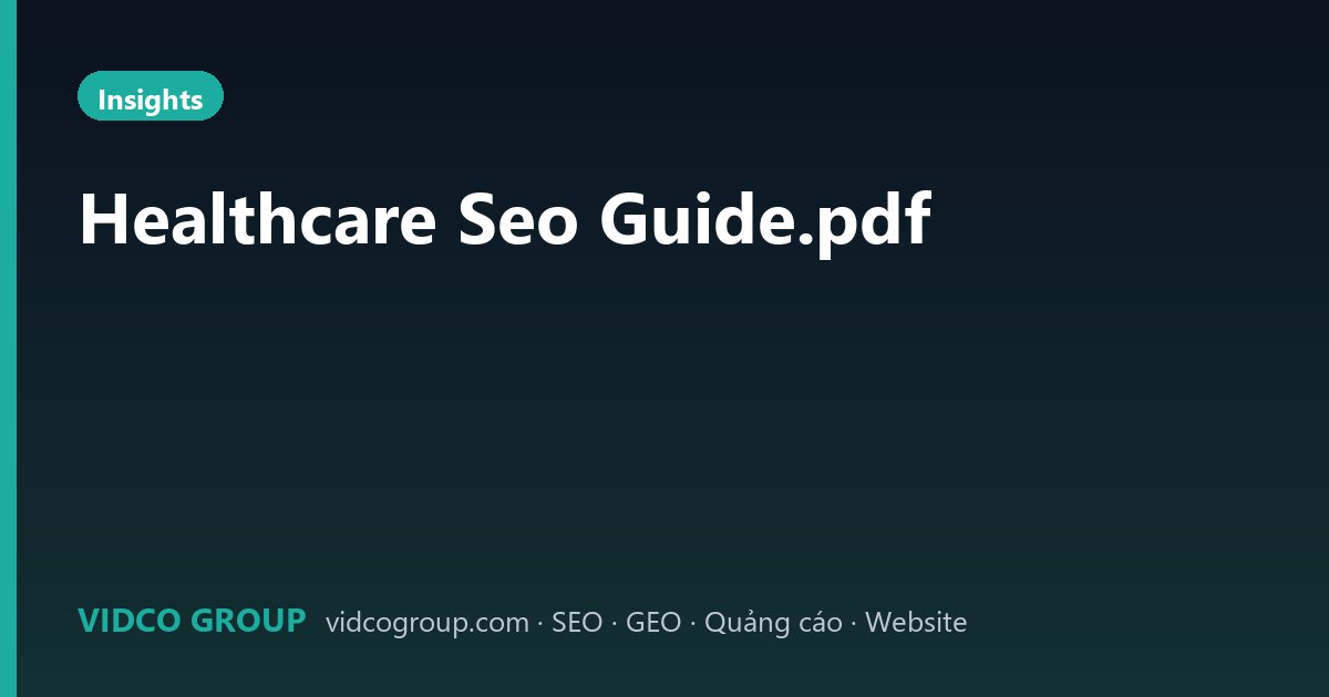 Healthcare Seo Guide.pdf