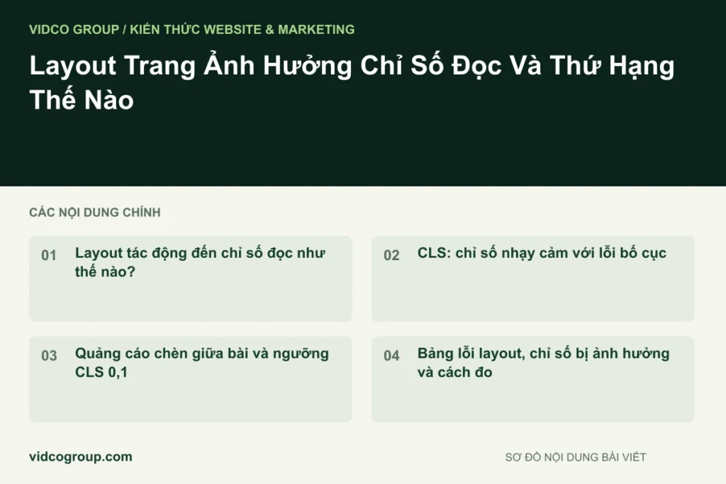 Layout Trang Ảnh Hưởng Chỉ Số Đọc Và Thứ Hạng Thế Nào