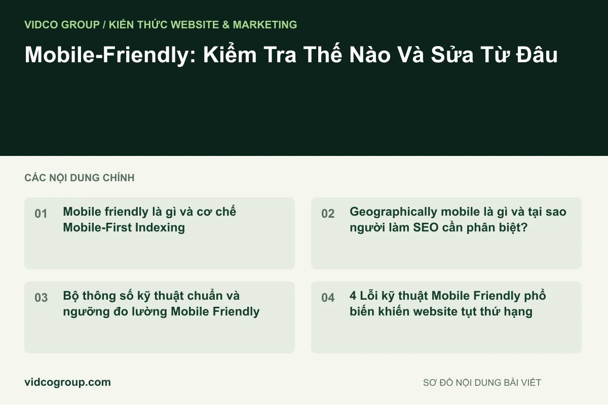 Mobile-Friendly: Kiểm Tra Thế Nào Và Sửa Từ Đâu