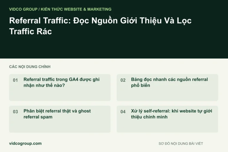 Referral Traffic: Đọc Nguồn Giới Thiệu Và Lọc Traffic Rác