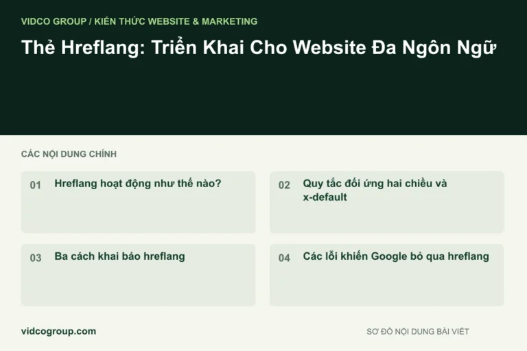 Thẻ Hreflang: Triển Khai Cho Website Đa Ngôn Ngữ