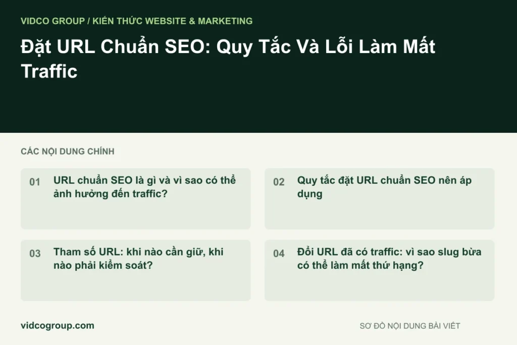 Đặt URL Chuẩn SEO: Quy Tắc Và Lỗi Làm Mất Traffic