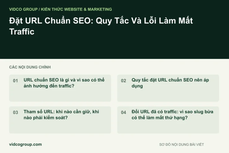 Đặt URL Chuẩn SEO: Quy Tắc Và Lỗi Làm Mất Traffic