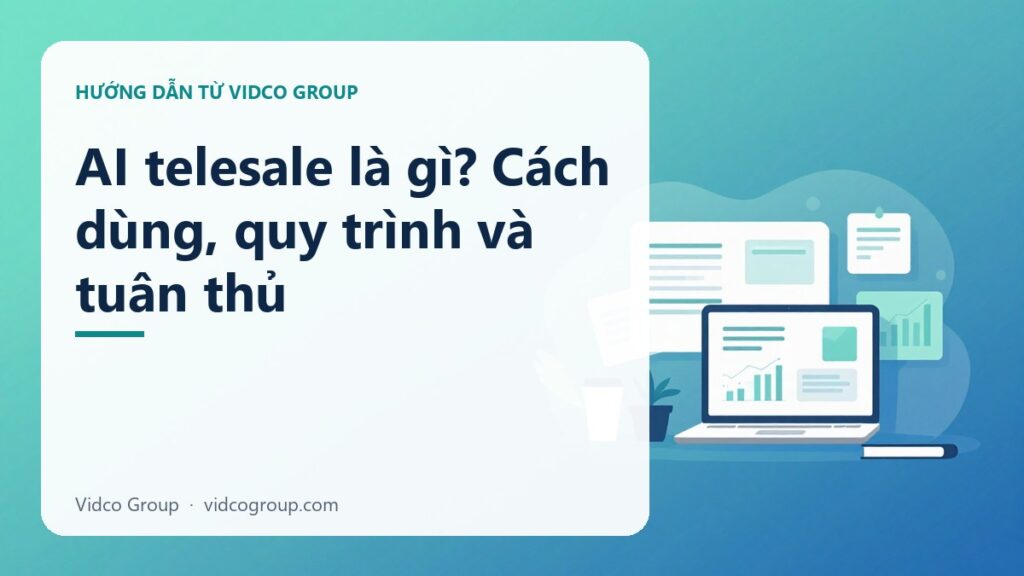 AI telesale là gì? Cách dùng, quy trình và tuân thủ