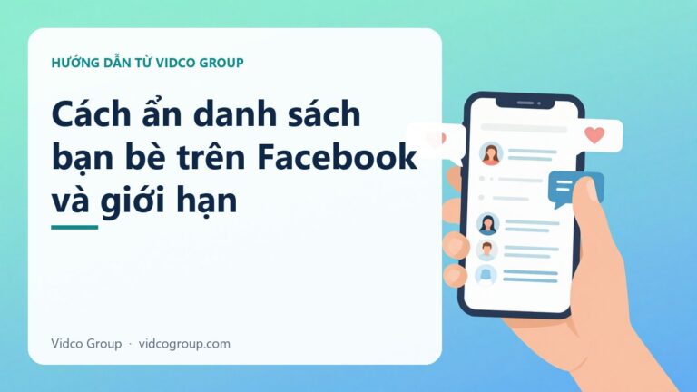 Cách Ẩn Danh Sách Bạn Bè Trên Facebook Và Giới Hạn Cần Biết