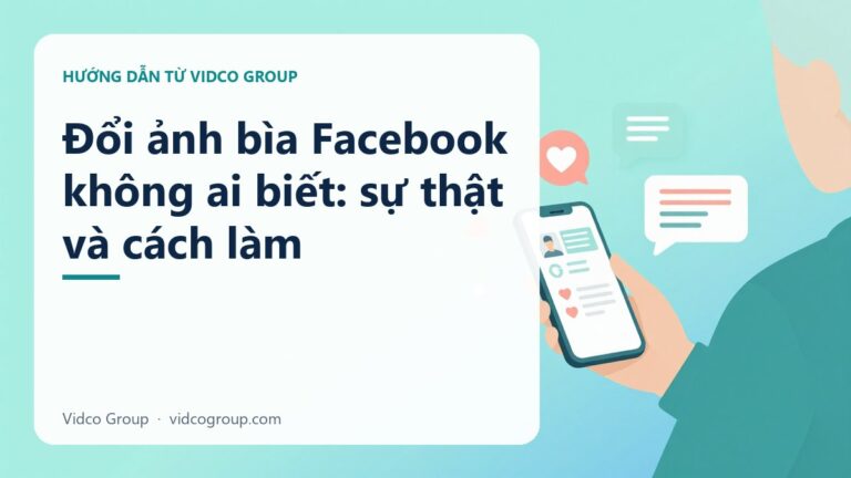 Cách Đổi Ảnh Bìa Facebook Không Ai Biết: Sự Thật Cần Nắm