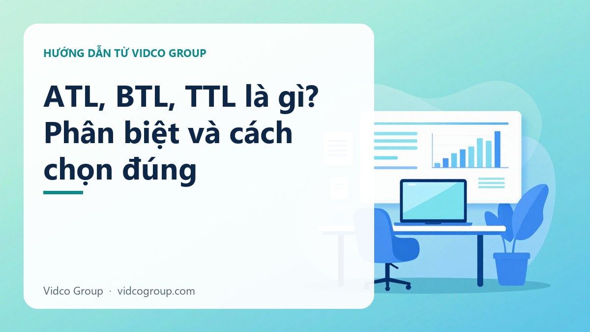 Hình minh họa: ATL, BTL, TTL là gì? Phân biệt và cách chọn đúng
