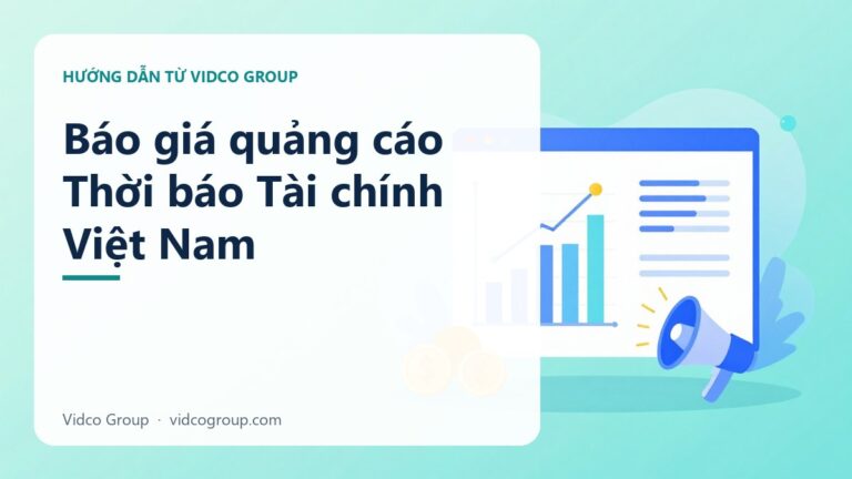 Báo giá quảng cáo Thời báo Tài chính Việt Nam hiện nay
