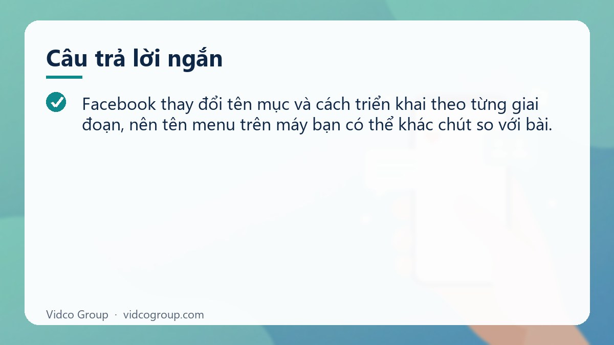 Câu trả lời ngắn: Cách bật chế độ theo dõi trên Facebook từng bước
