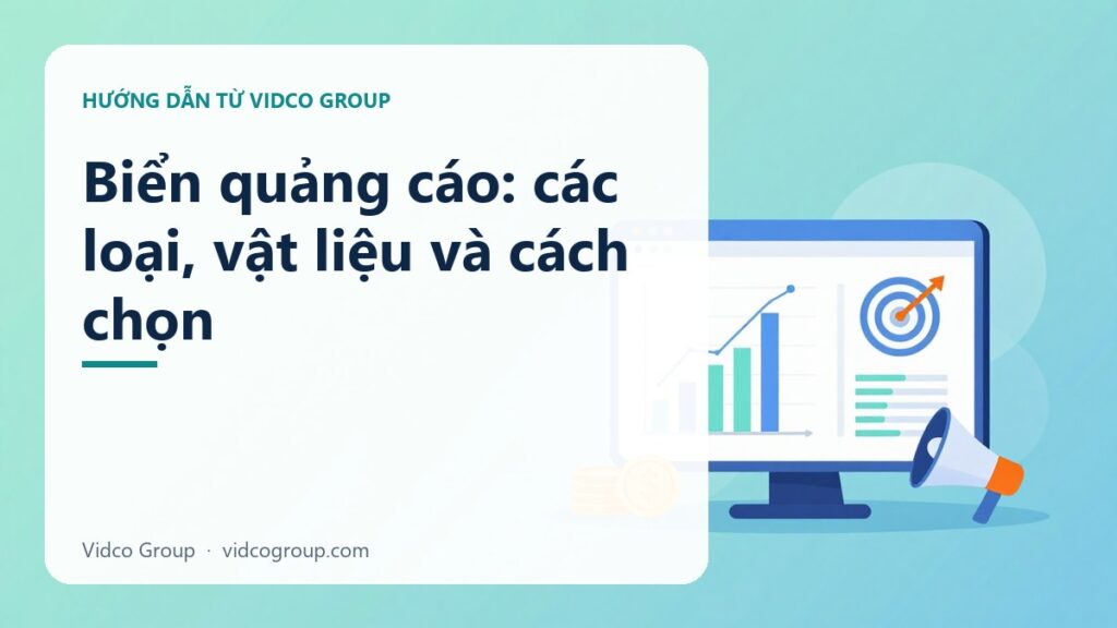 Biển Quảng Cáo: Các Loại Vật Liệu Và Cách Chọn Theo Ngành