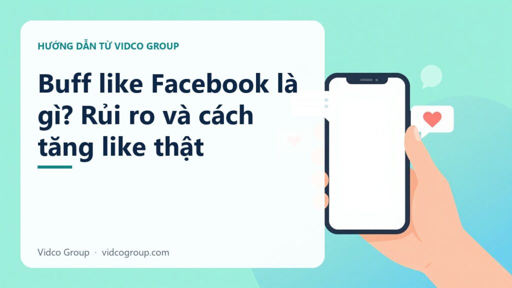 Buff Like Facebook Là Gì? Rủi Ro Thật Và Cách Tăng Like Thật