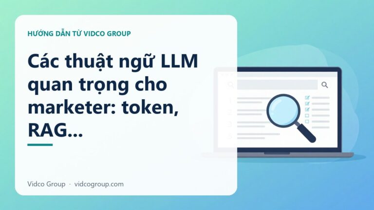 Các thuật ngữ LLM quan trọng cho marketer: token, RAG…