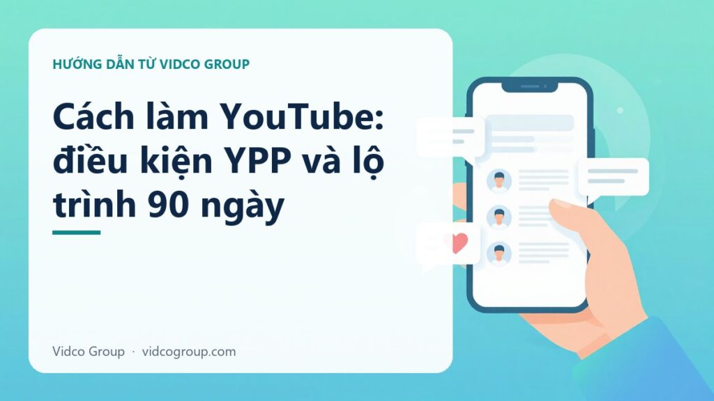 Cách Làm YouTube: Điều Kiện YPP Và Lộ Trình 90 Ngày