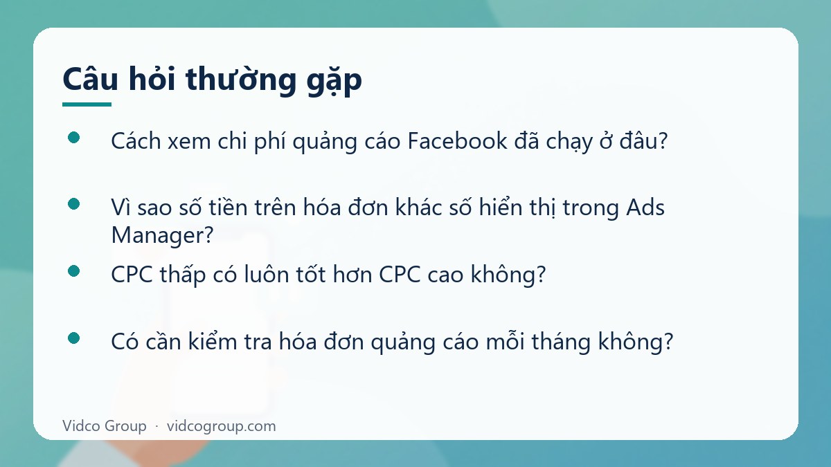 Một số câu hỏi thường gặp về Cách xem chi phí quảng cáo Meta, TikTok, Google, Shopee