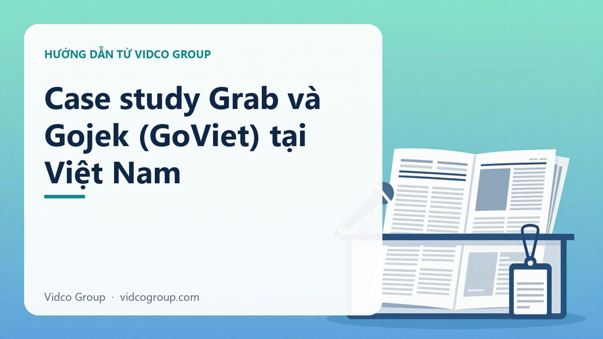 Hình minh họa: Case study Grab và Gojek (GoViet) tại Việt Nam