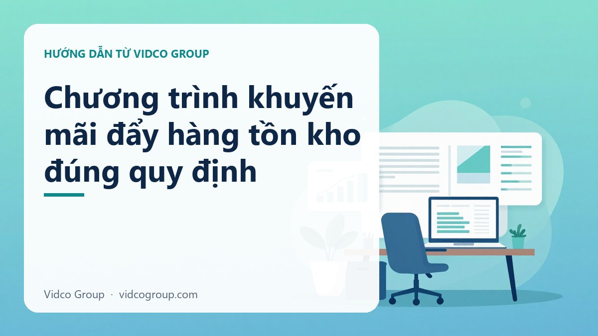Hình minh họa: Chương trình khuyến mãi đẩy hàng tồn kho đúng quy định