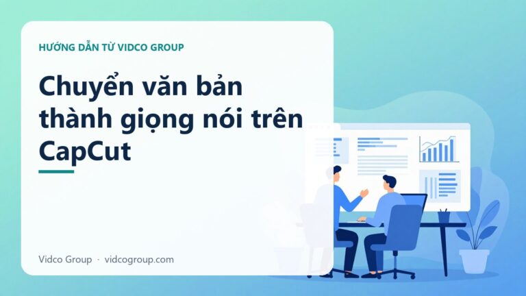 Chuyển văn bản thành giọng nói trên CapCut