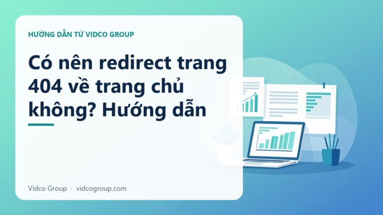 Có nên redirect trang 404 về trang chủ không? Hướng dẫn