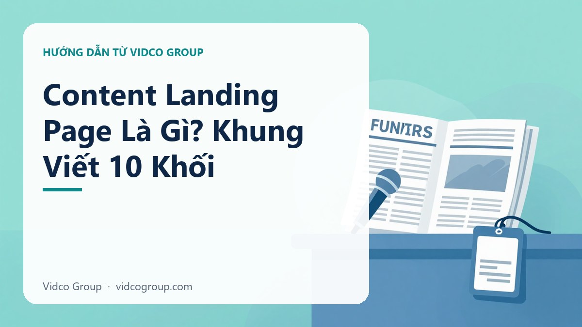 Hình minh họa: Content Landing Page Là Gì? Khung Viết 10 Khối