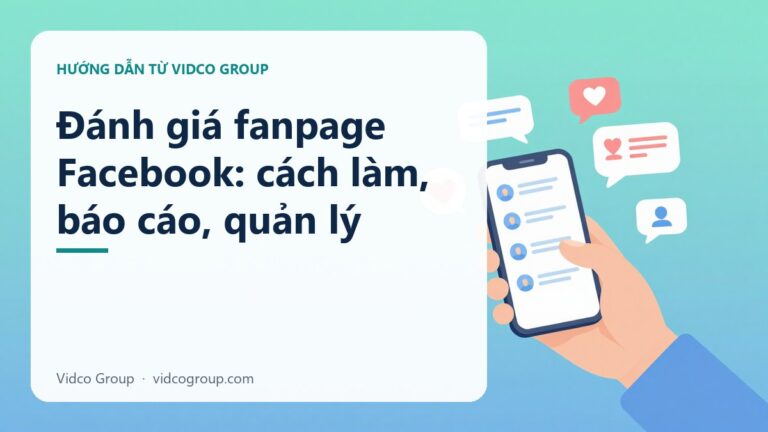Đánh giá fanpage Facebook hoạt động thế nào, cách khuyến khích khách