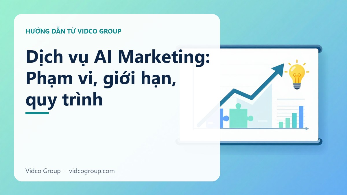 Hình minh họa: Dịch vụ AI Marketing: Phạm vi, giới hạn, quy trình