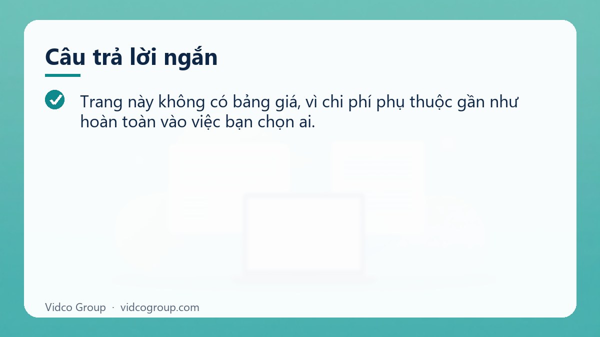 Câu trả lời ngắn: Dịch vụ booking KOL, KOC