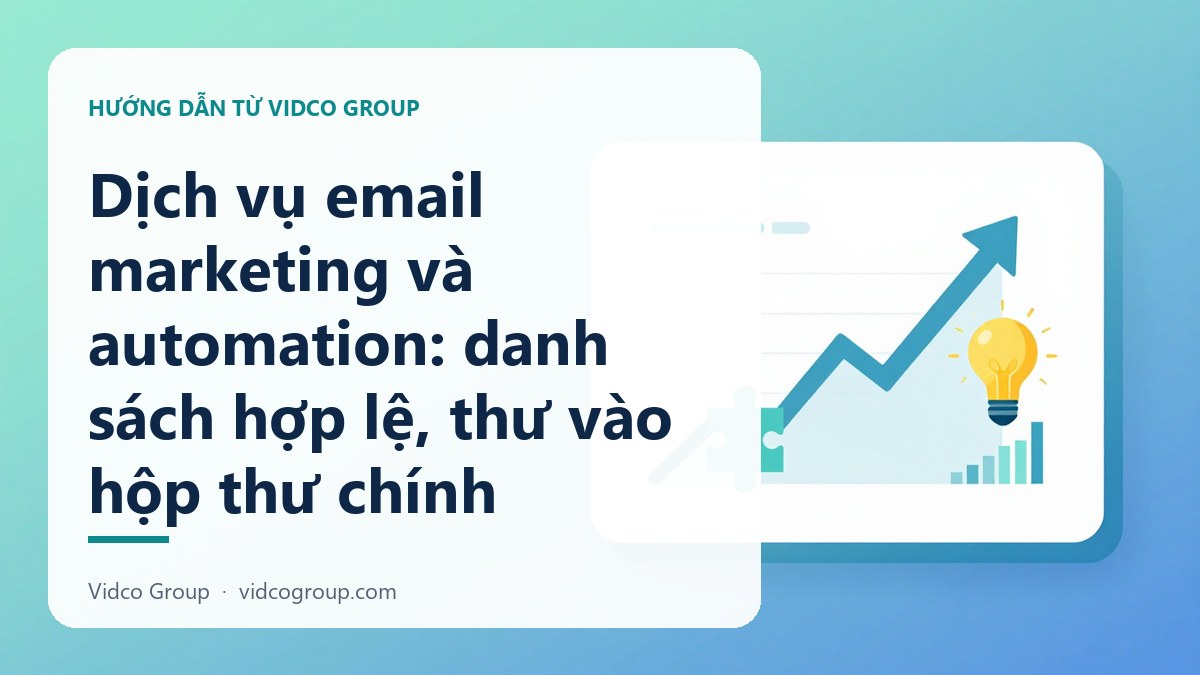 Hình minh họa: Dịch vụ email marketing và automation: danh sách hợp lệ, thư vào hộp thư chính