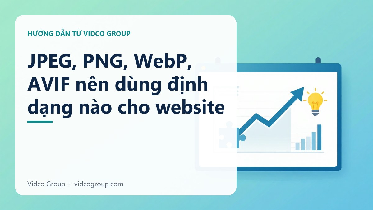 Hình minh họa: JPEG, PNG, WebP, AVIF nên dùng định dạng nào cho website