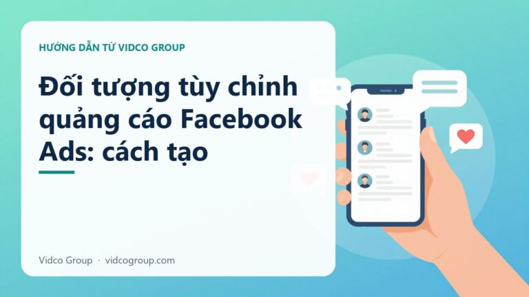 Đối tượng tùy chỉnh quảng cáo Facebook Ads: cách tạo