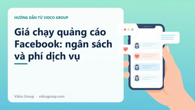 Giá chạy quảng cáo Facebook: tiền trả Meta, phí dịch vụ và vì sao không ai báo trước được giá mỗi click