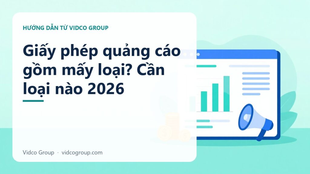 Giấy phép quảng cáo: thực ra có mấy loại, cần loại nào