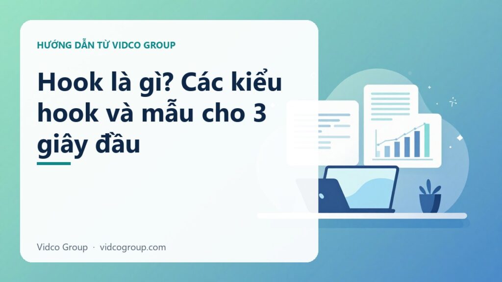 Hook là gì? Các kiểu hook và mẫu câu cho 3 giây đầu video