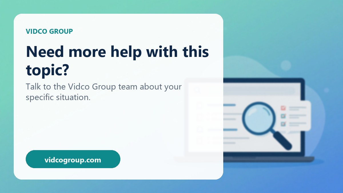 Contact Vidco Group