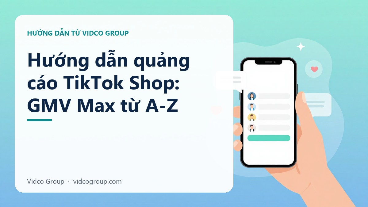 Hình minh họa: Hướng dẫn quảng cáo TikTok Shop: GMV Max từ A-Z