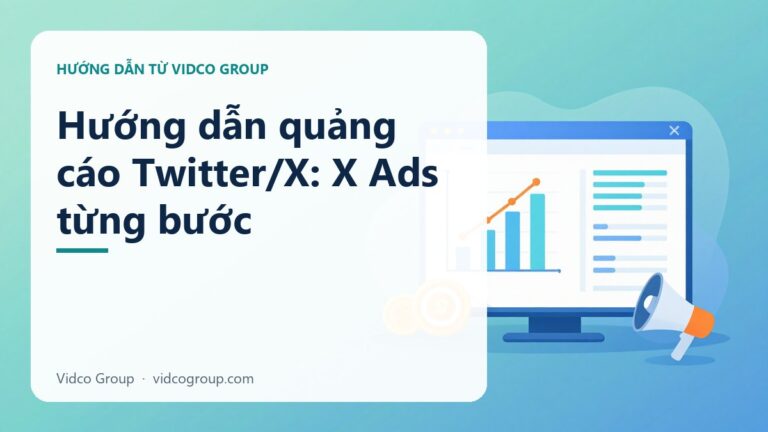 Hướng dẫn quảng cáo Twitter/X: X Ads từng bước