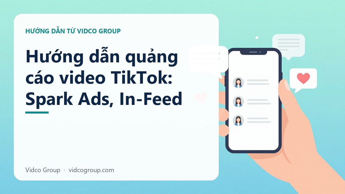 Hình minh họa: Hướng dẫn quảng cáo video TikTok: Spark Ads, In-Feed
