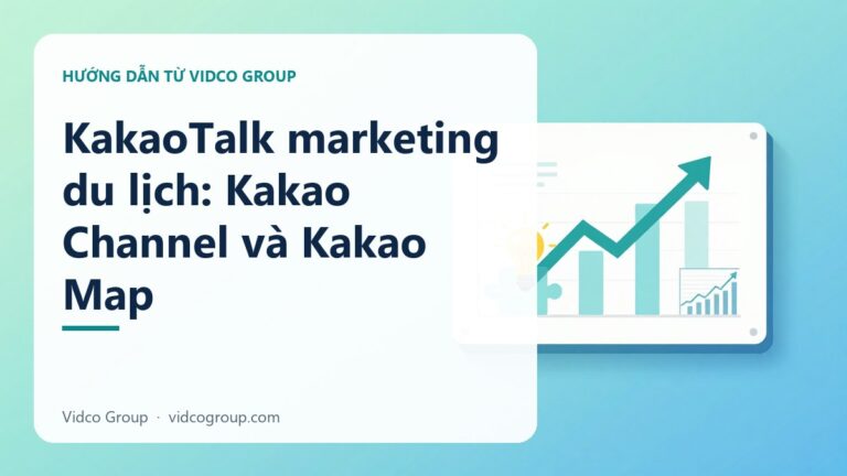 KakaoTalk marketing du lịch: Kakao Channel và Kakao Map