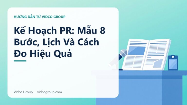 Kế Hoạch PR: Mẫu 8 Bước Và Cách Đo Hiệu Quả Thật