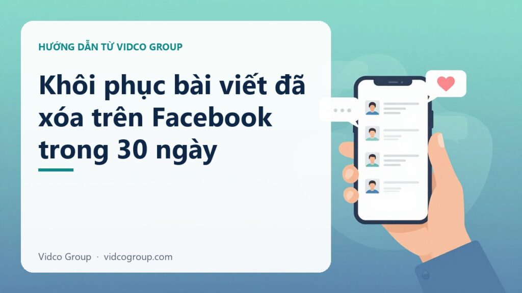 Khôi Phục Bài Viết Đã Xóa Trên Facebook: Thùng Rác 30 Ngày
