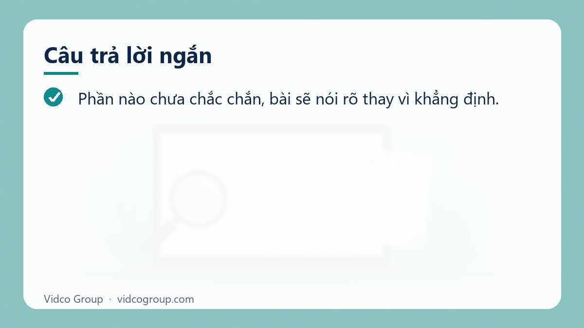 Câu trả lời ngắn: Kiểm Tra Schema