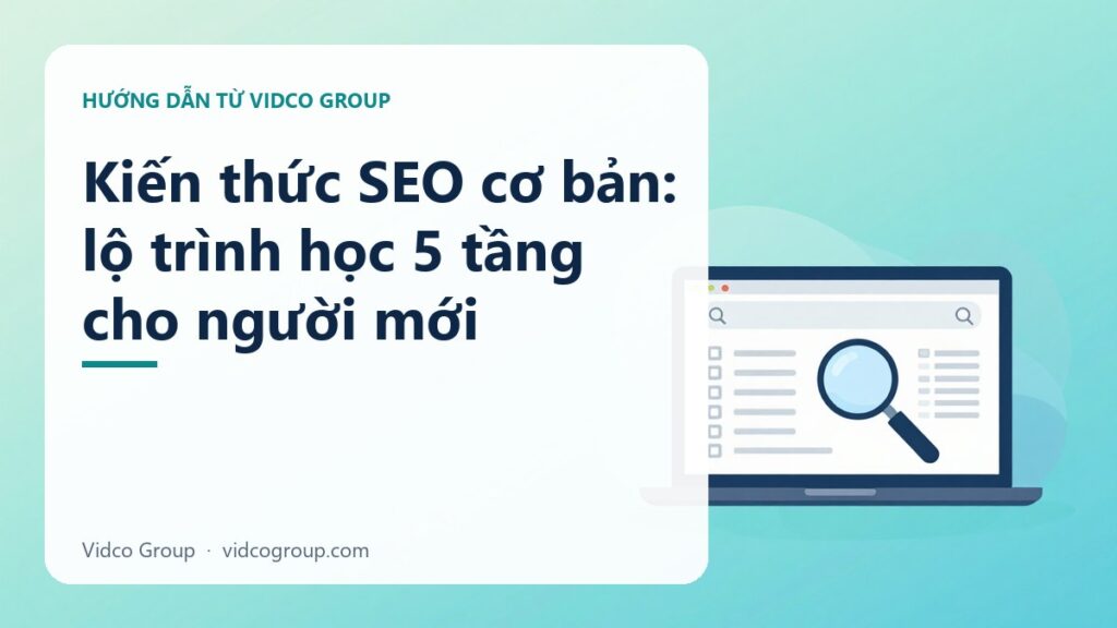 Kiến thức SEO cơ bản: lộ trình học theo 5 tầng