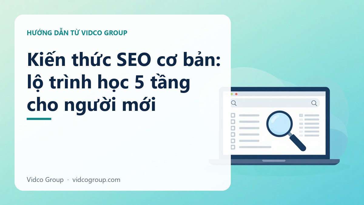 Hình minh họa: Kiến thức SEO cơ bản: lộ trình học 5 tầng cho người mới