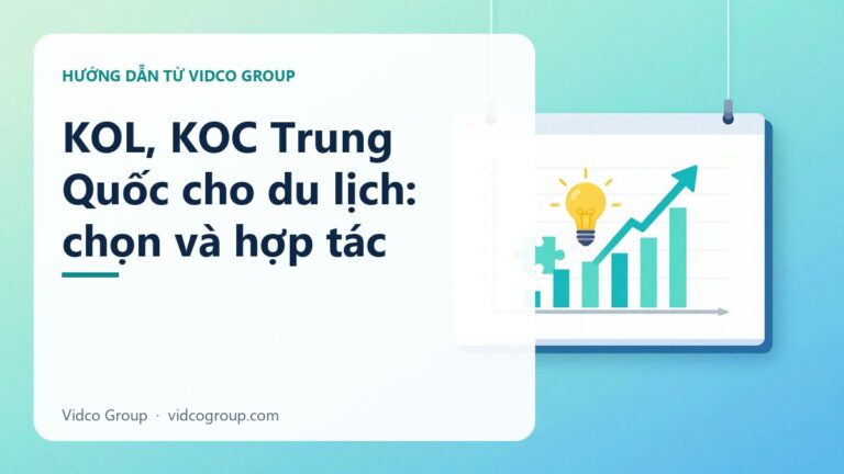 KOL, KOC Trung Quốc cho du lịch: chọn và hợp tác